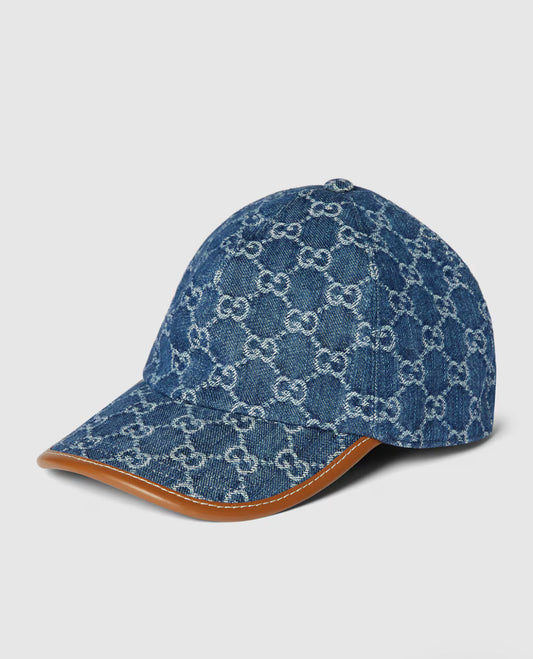 Casquette en denim GG