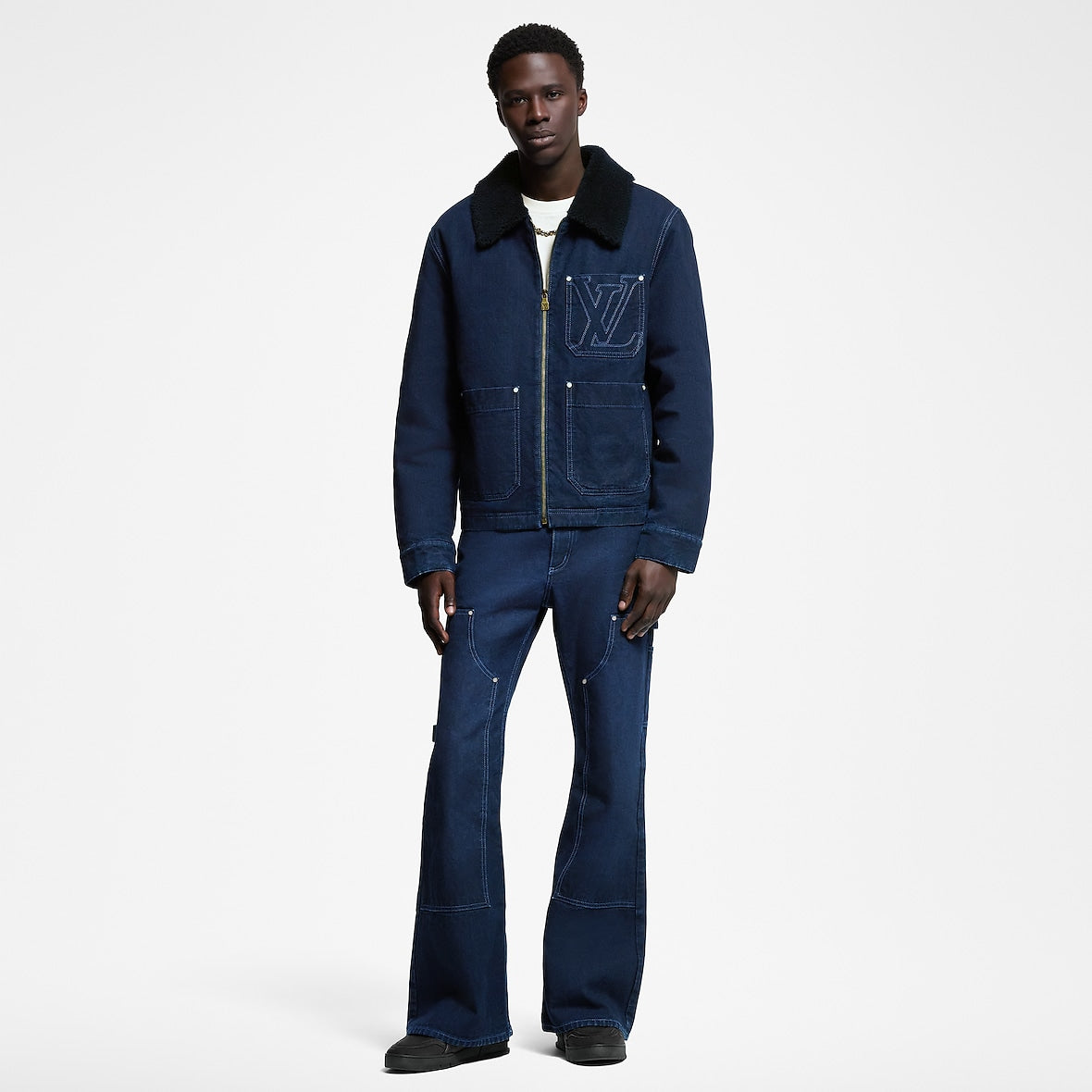 Veste workwear d'hiver en denim