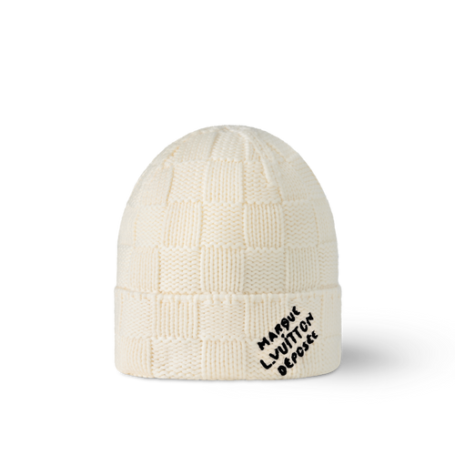 Bonnet et Écharpe Écharpe Damier Snug Crème