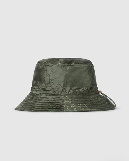 Chapeau bob réversible en nylon GG