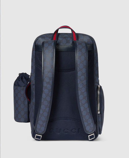 Sac à dos avec détail bande Web moyen format