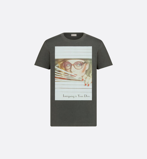 T-shirt imprimé Dior Heritage, coupe regular
