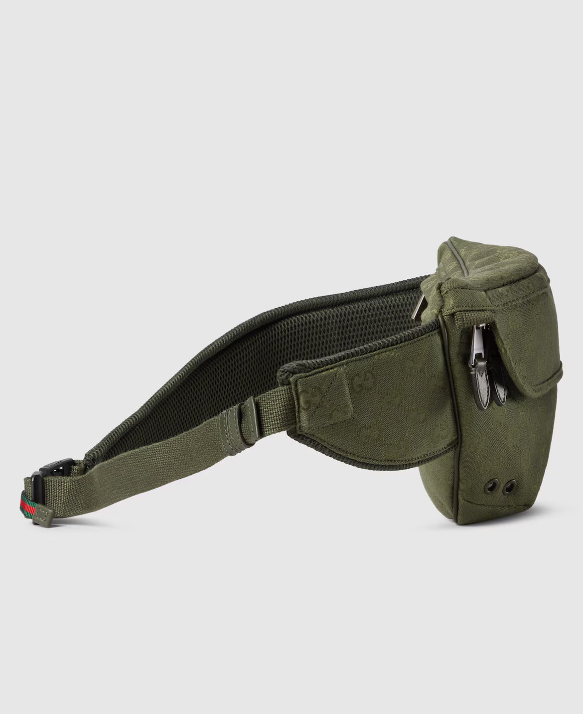 Sac ceinture en toile GG grand format