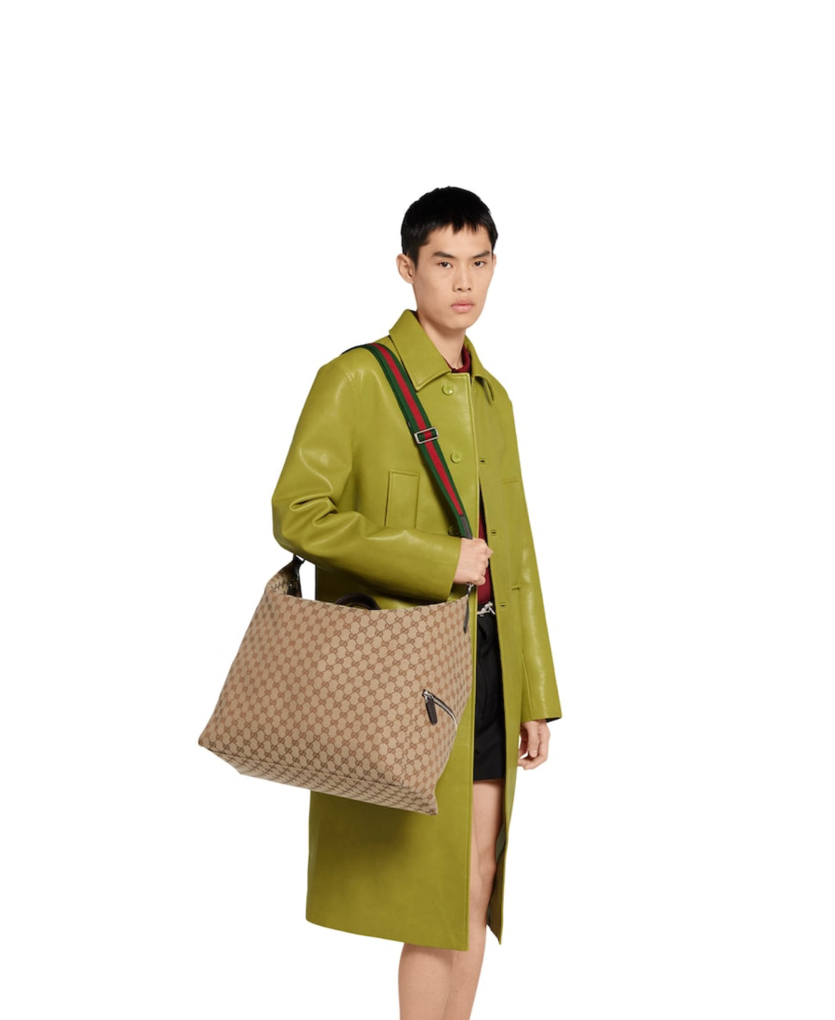 Sac de voyage en toile GG moyen format