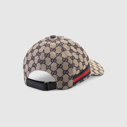 CASQUETTE EN TOILE ORIGINAL GG AVEC BANDE WEB