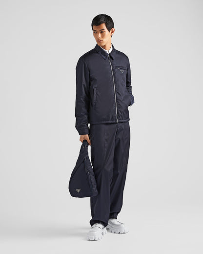 Sac à dos en Re-Nylon et cuir