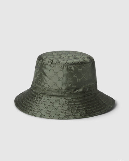 Chapeau bob réversible en nylon GG