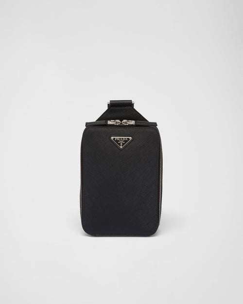 Sac Prada Brique en cuir Saffiano