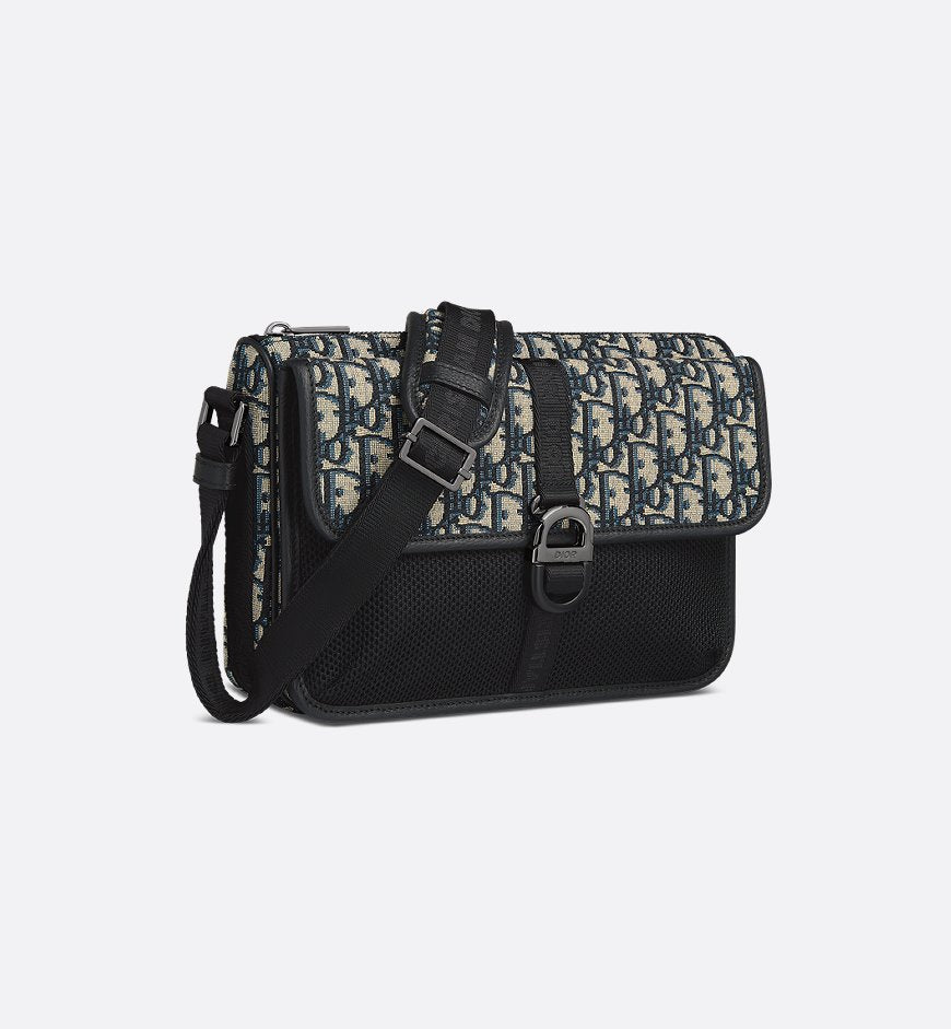Sac bandoulière Dior 8 Noir et Beige