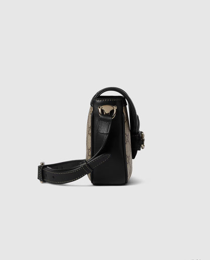 Sac à épaule Gucci Horsebit 1955 Soft petit format