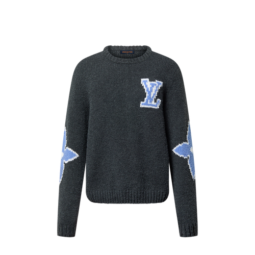 Pull en laine mélangée épaisse