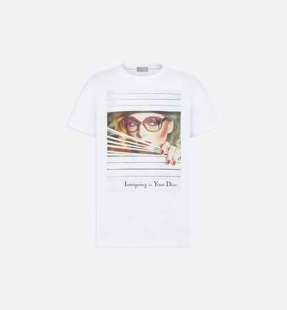 T-shirt imprimé Dior Heritage, coupe regular