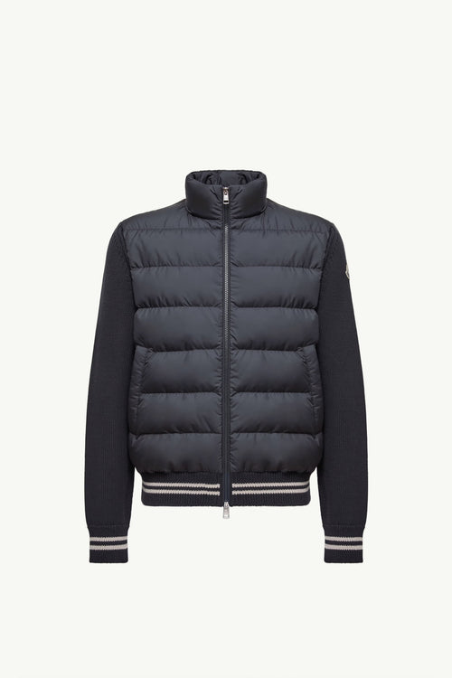 CARDIGAN EN COTON MATELASSÉ MONCLER