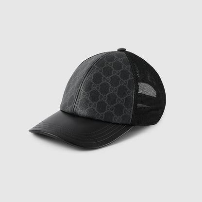 CASQUETTE EN TOILE GG MONOGRAM Noir