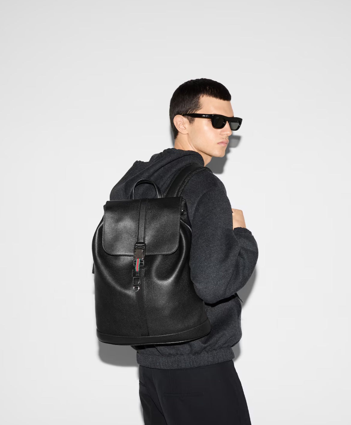 Sac à dos avec bande Web moyen format