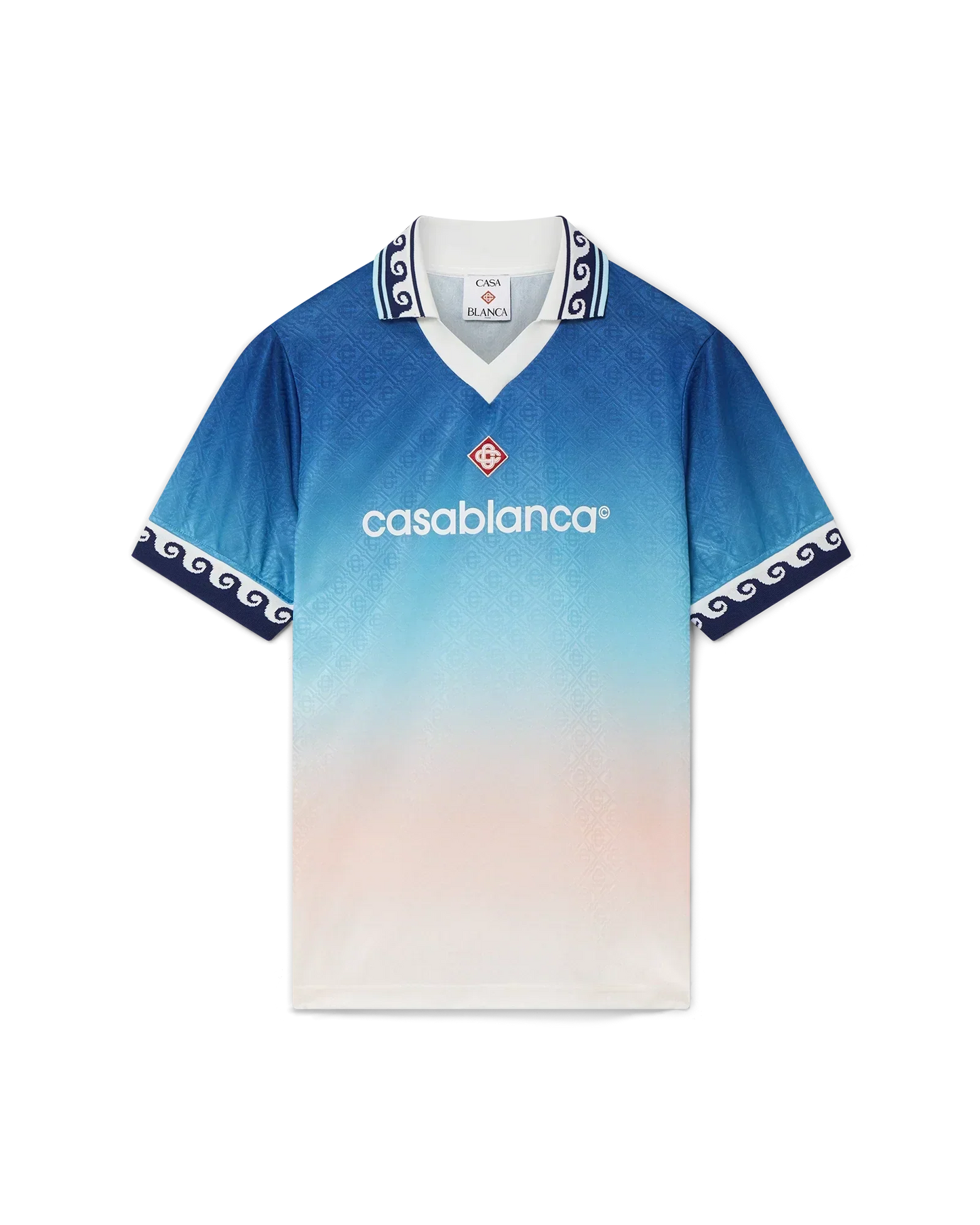 Jacquard Gradient Football Shirt