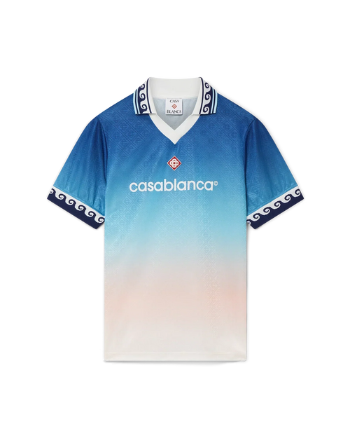 Jacquard Gradient Football Shirt