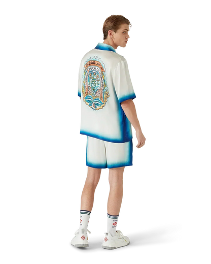 Casa Way Skate Short Sleeve Silk Shirt