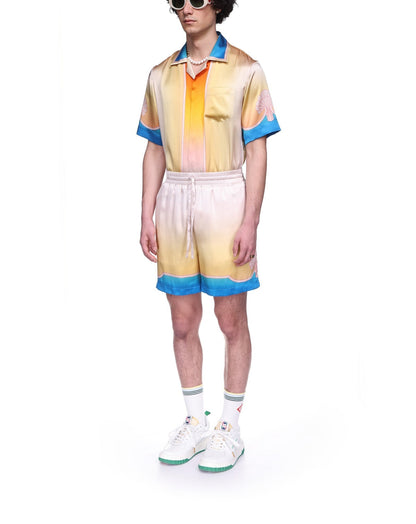 L'Arc Coloré Silk Shorts