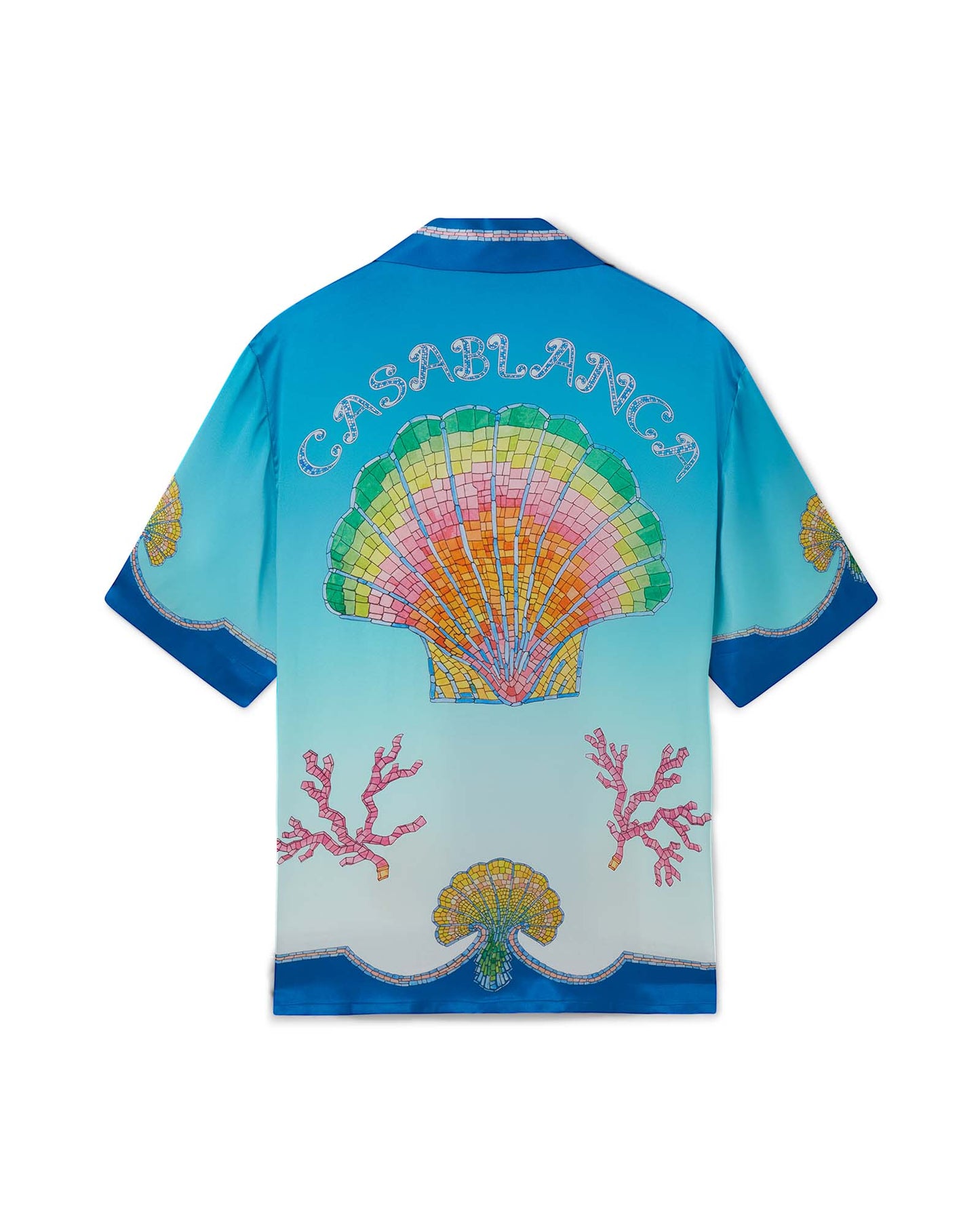 Coquillage Coloré Silk Shirt